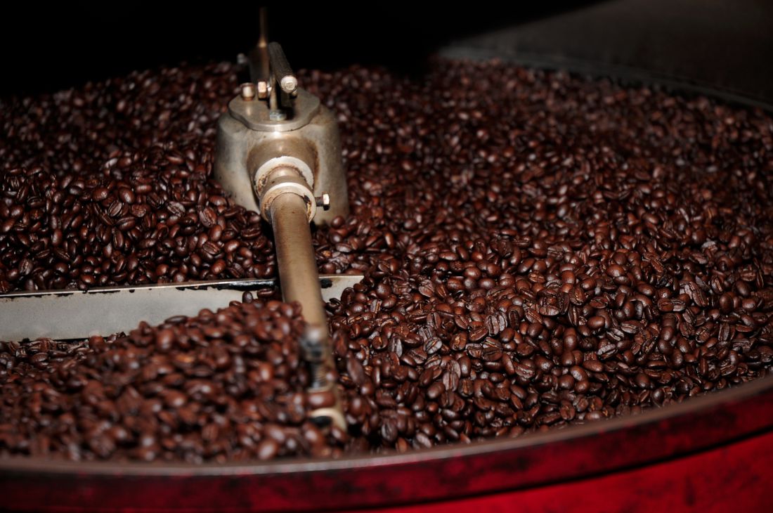 header photo, coffee roasting